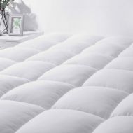 MoMA Mattress Pad - 60”x80” Queen Mattress Pad - 8-21” Deep Pocket Mattress Topper - Hypoallergenic Mattress Cover - Queen Mattress Protector - Cooling Plush Mattress Topper - Ultr