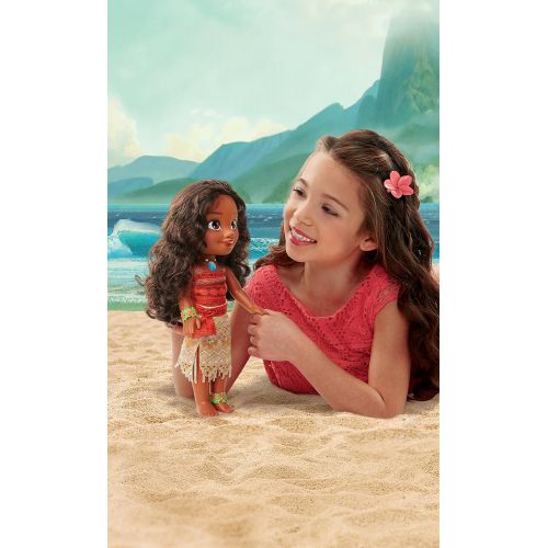 디즈니 Disney Moana Adventure With Magical Seashell Necklace Doll