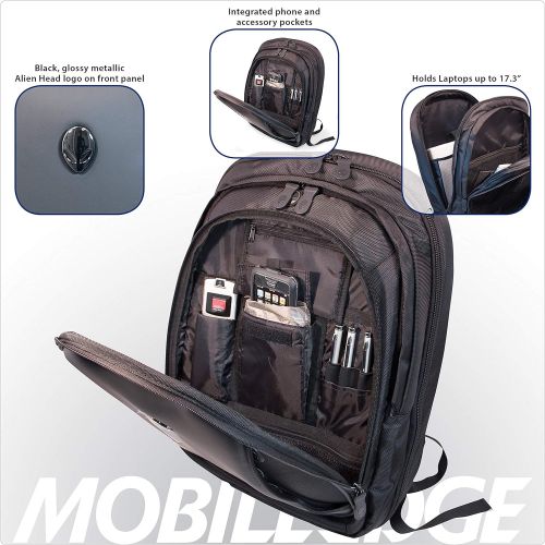  Mobile Edge ME-AWBP2.0 Alienware Orion ScanFast Checkpoint Friendly 17.3-Inch Backpack