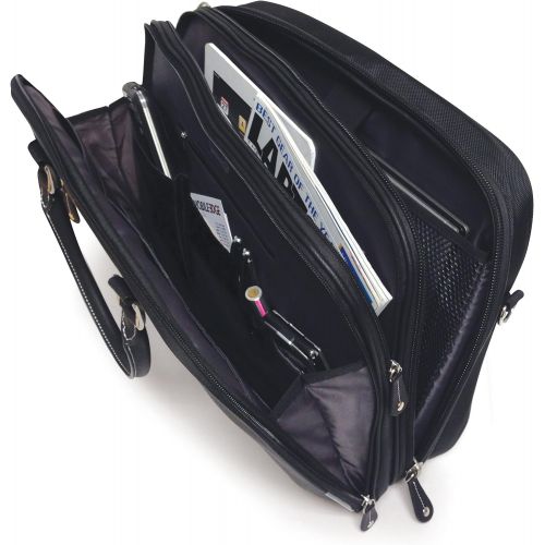  Mobile Edge Womens Herringbone ScanFast TSA Checkpoint Friendly Element Laptop Bag 16 Inch PC, 17Inch MacBook, Business, Travel, Students MESFEBHL