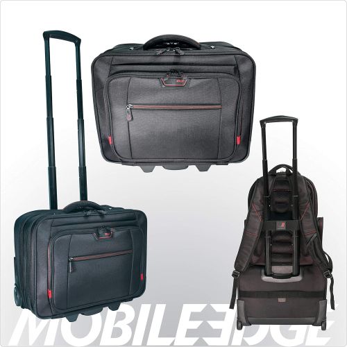  Mobile Edge Professional Overnight Rolling Laptop Case