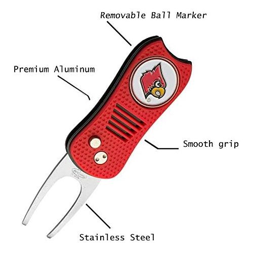  Mobile Pro Shop Switchblade Divot Repair Tool with Logo Printed Removable Magnetic Ball Marker-Best Divot Fixer