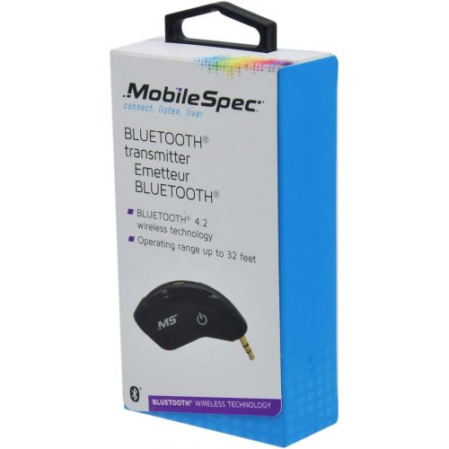 Mobile Spec MobileSpec Bluetooth 4.2 Wireless TV Transmitter Adapter