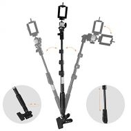 Mobile Studio Stick  Multifunction Professional Monopod with Clamp  Your Complete on the Go Mobile Studio