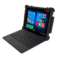 MobileDemand, LC MobileDemand Flex 10A Windows 10 Pro Rugged 2-in-1 Tablet/Laptop with Keyboard - Military Drop Tested