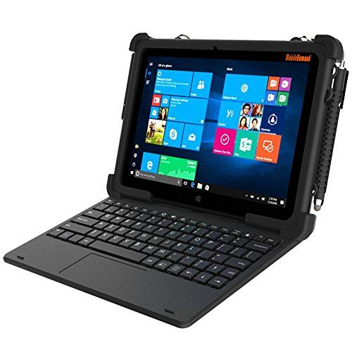  MobileDemand, LC MobileDemand Flex 10A Windows 10 Pro Rugged 2-in-1 TabletLaptop with Keyboard - Military Drop Tested