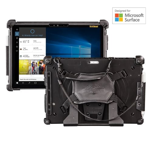  MobileDemand, LC MobileDemand Military Drop-Tested Premium Rugged Case for Microsoft Surface Pro LTE42017 , Black