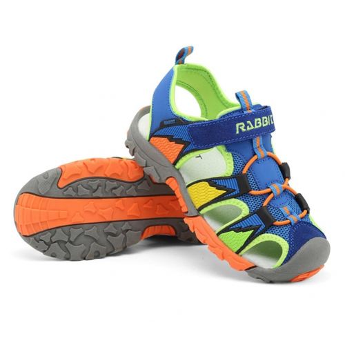  Mobnau Leather Athletic Hiking Sandles Sandals for Boys