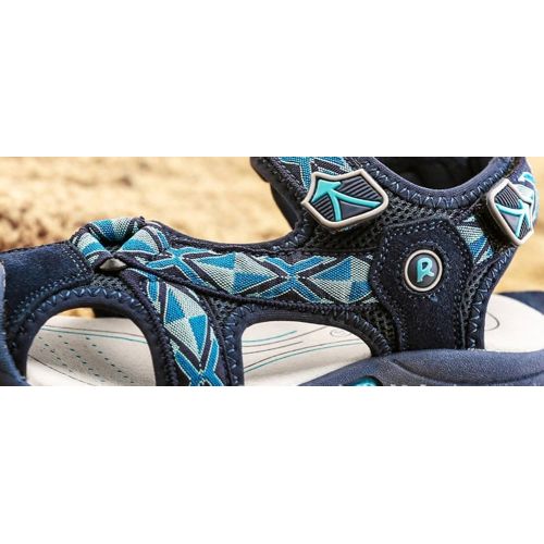  Mobnau Cool Leather Hiking Boys Sandals for Kids Sandles