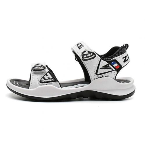  Mobnau Leather Beach Sandles Open Toe Boys Athletic Sandals