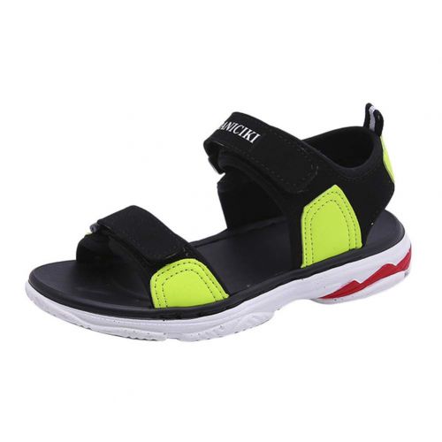  Mobnau Leather Hiking Walking Anti-Skid Sandles Boys Sandals for Kids