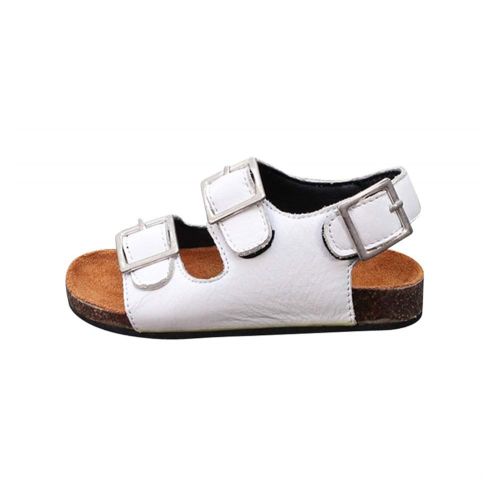  Mobnau Anti-Skid Summer Leather Toddler Sandals for Kids Boys Sandles