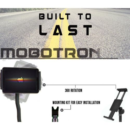  Mobotron Tablet Seatbolt Mount for 5-12 Smart Phones & Tablets
