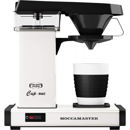  Moccamaster Filter Kaffeemaschine Cup-one, 0.3 Liter, 1090 W, Off-White