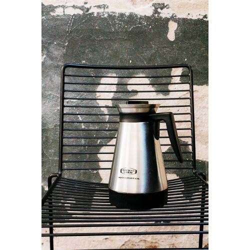  Moccamaster Filter Kaffeemaschine KBGT Thermos, 1.25 Liter, 1450 W, Off-White