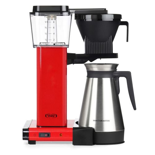  Moccamaster Filter Kaffeemaschine KBGT Thermos, 1.25 Liter, 1450 W, Red