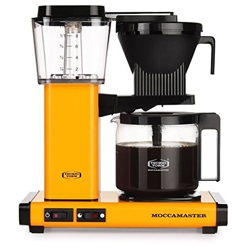  Moccamaster Filter Kaffeemaschine KBG 741 AO, 1.25 Liter, 1520 W, Yellow Pepper