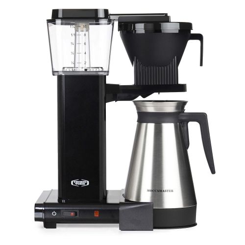  Moccamaster Filter Kaffeemaschine KBGT Thermos, 1.25 Liter, 1450 W, Black