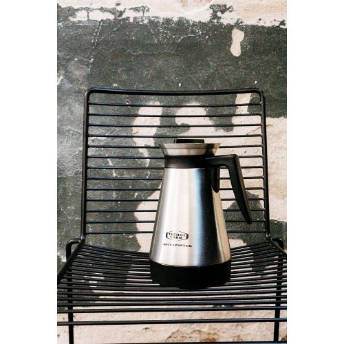  Moccamaster Filter Kaffeemaschine KBGT Thermos, 1.25 Liter, 1450 W, Black