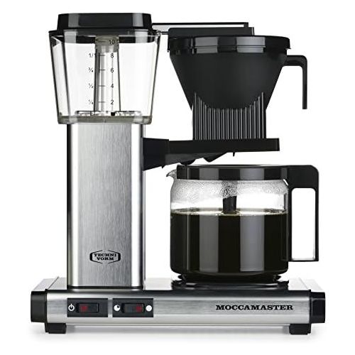  Moccamaster Filter Kaffeemaschine KBG 741 AO, 1.25 Liter, 1520 W, Black