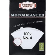 Technivorm-Moccamaster Technivorm Moccamaster 85022 Moccamaster #4 Weisspapierfilter, Einheitsgroesse