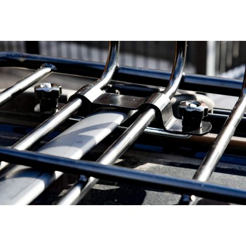  Mockins Roof Rack Rooftop Cargo Carrier with Cargo Bag and Bungee Net | The Steel Luggage Rack is 64 Long X 39 Wide X 6 Tall with A Hauling Weight of 200 Lbs & can be Reduced to 43