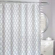 Moda Frette Fabric Shower Curtain in GreyWhite