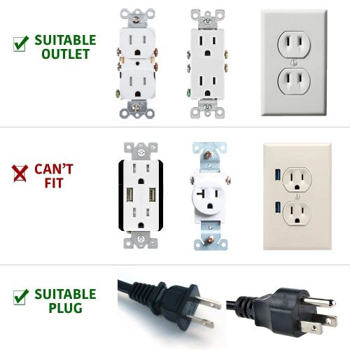  [아마존베스트]ModaBebis Baby Outlet Covers, Universal Self-Closing Electrical Outlet Cover, Extra Safe Child Safety Guards Wall...