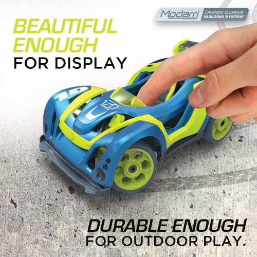  Modarri Delux 3 Pack Build Your Car Kit Toy Set (S1,X1,T1) - Ultimate Toy Car: Make Your Own Car Toy - For Thousands of Designs - Real Steering and Suspension - Educational Take Ap