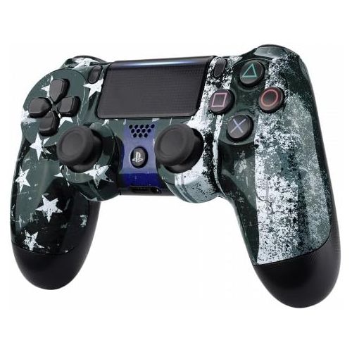  ModdedZone 3D Green PS4 PRO Custom UN-MODDED Controller Exclusive Unique Design CUH-ZCT2U