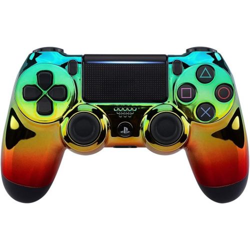  ModdedZone 3D Green PS4 PRO Custom UN-MODDED Controller Exclusive Unique Design CUH-ZCT2U