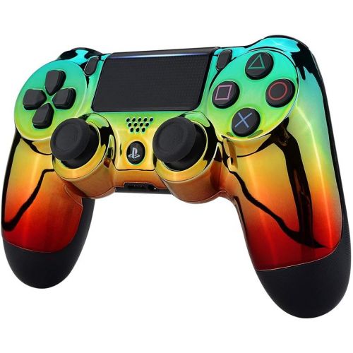  ModdedZone 3D Green PS4 PRO Custom UN-MODDED Controller Exclusive Unique Design CUH-ZCT2U