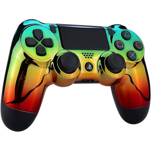  ModdedZone 3D Green PS4 PRO Custom UN-MODDED Controller Exclusive Unique Design CUH-ZCT2U