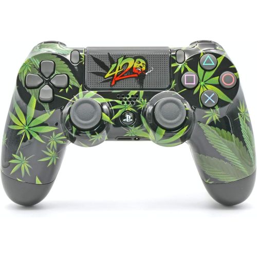  ModdedZone 3D Green PS4 PRO Custom UN-MODDED Controller Exclusive Unique Design CUH-ZCT2U