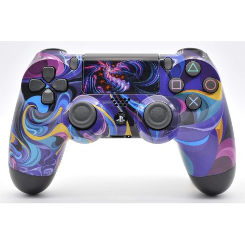  ModdedZone 3D Green PS4 PRO Custom UN-MODDED Controller Exclusive Unique Design CUH-ZCT2U