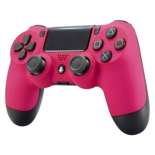  ModdedZone Pink Soft Touch Ps4 PRO Custom UN-MODDED Controller Exclusive Unique Design CUH-ZCT2U