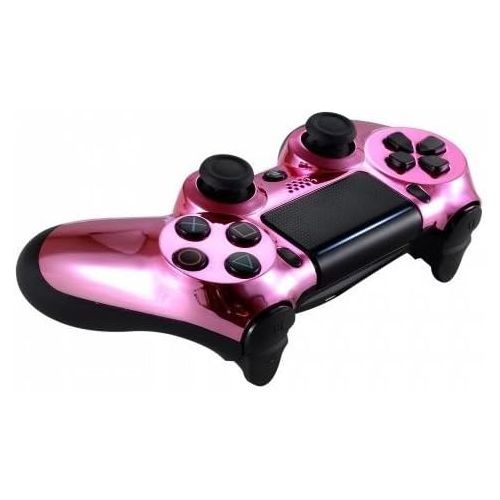  ModdedZone Chrome Pink PS4 PRO Custom UN-MODDED Controller Exclusive Unique Design CUH-ZCT2U