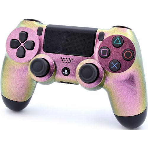  ModdedZone Chrome Pink PS4 PRO Custom UN-MODDED Controller Exclusive Unique Design CUH-ZCT2U