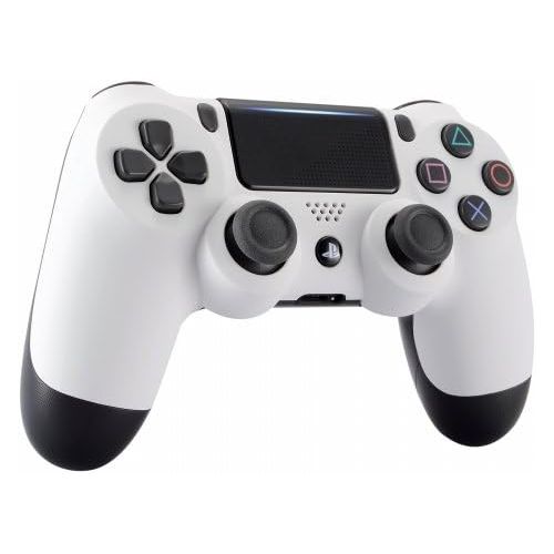  ModdedZone Soft Touch White Ps4 PRO Custom UN-MODDED Controller Exclusive Unique Design CUH-ZCT2U