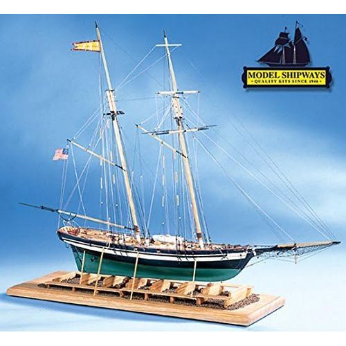  Model Shipways Pride Of Baltimore 2 1:64 Ship Plank-on-Bulkhead Kit SALE- Model Expo