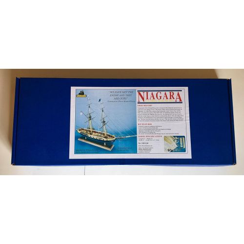  Model Shipways Niagara Battle Lake Erie 1:64 Scale Ship Model Plank-on-Bulkhead Kit MS2240 - Model Expo