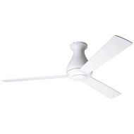 52 Modern Fan Altus Gloss White Hugger Ceiling Fan