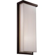 Modern Forms Ledge 20in LED Indoor or Outdoor Wall Light 3000K in Bronze