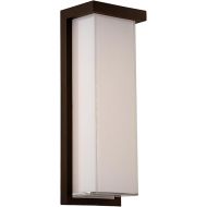 Modern Forms Ledge 14in LED Indoor or Outdoor Wall Light 3000K in Bronze