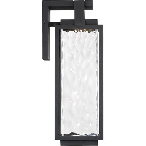  Modern Forms Two if by Sea 18in Indoor or Outdoor Wall Light 3000K in Black