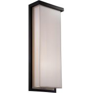 Modern Forms Ledge 20in LED Indoor or Outdoor Wall Light 3500K in Black