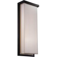 Modern Forms Ledge 20in LED Indoor or Outdoor Wall Light 3000K in Black