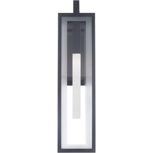  Modern Forms Cambridge 25in LED Indoor or Outdoor Wall Light 3000K in Black