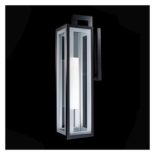  Modern Forms Cambridge 25in LED Indoor or Outdoor Wall Light 3000K in Black