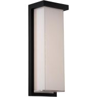 Modern Forms Ledge 14in LED Indoor or Outdoor Wall Light 3000K in Black